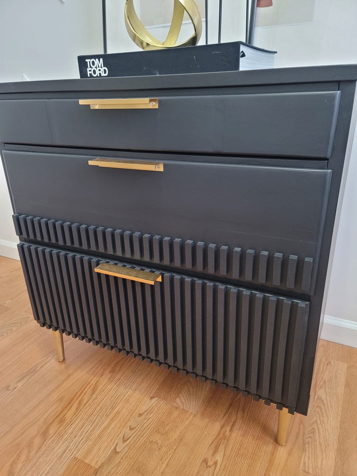 Refurbished Fluted Dresser PICK UP ONLY No Shipping Etsy