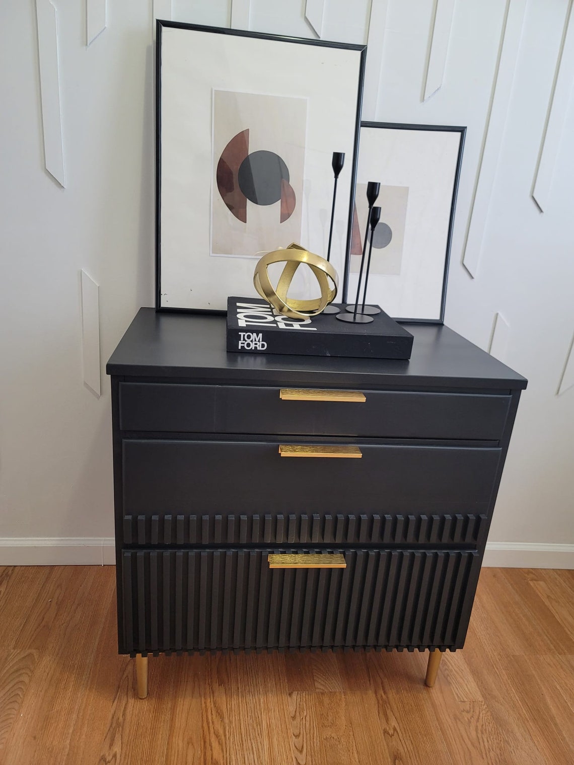 Refurbished Fluted Dresser PICK UP ONLY No Shipping Etsy