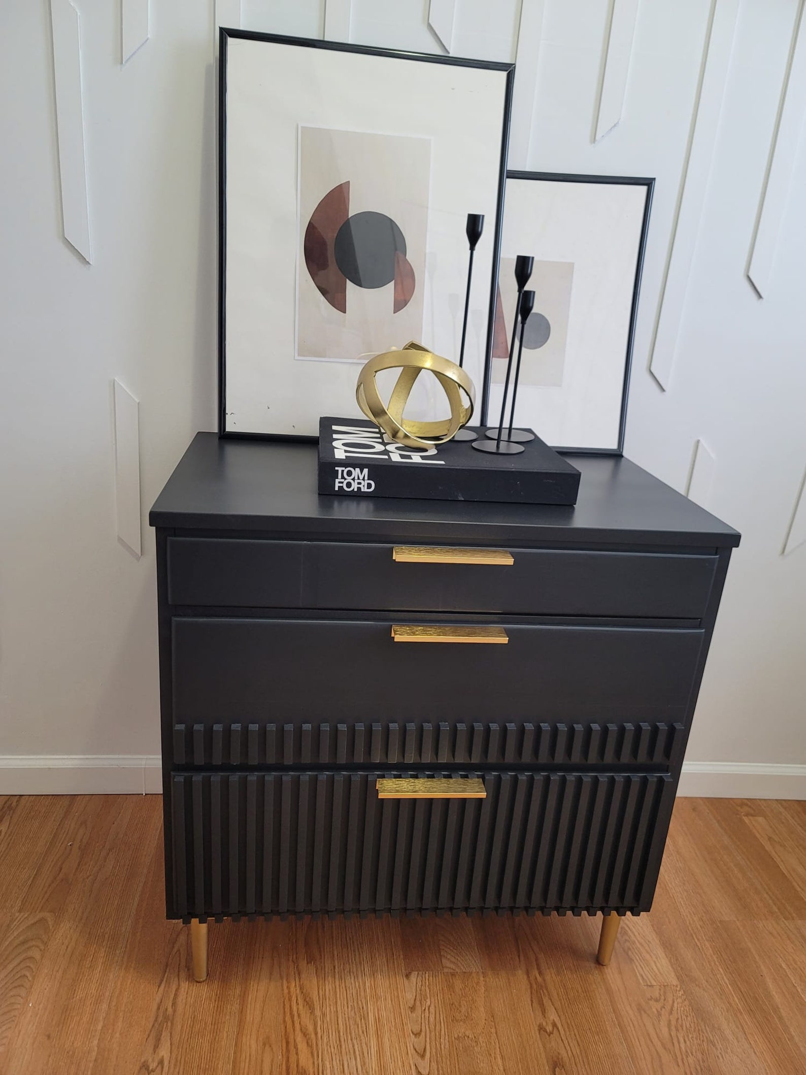 Refurbished Fluted Dresser PICK UP ONLY No Shipping Etsy