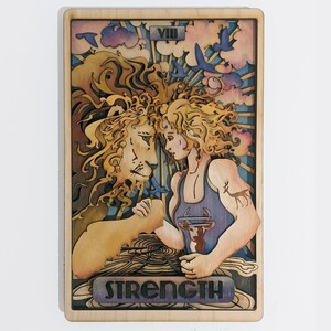 VIII: Carte de Tarot Force Art Mural