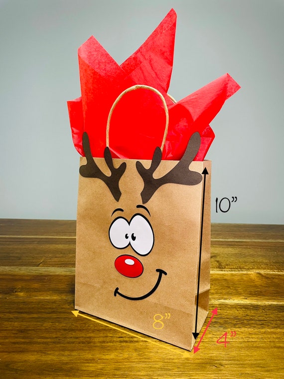 DIY Reindeer Gift Bags