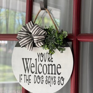 12 inch Door Hanger