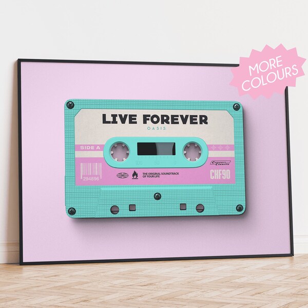 Cassette Tape Art Etsy