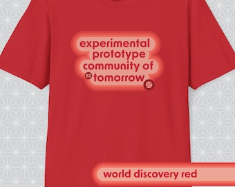 Retro Epcot Community Tomorrow Tee, Vintage Theme Park Apparel