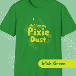 Pixie Dust Refill T-Shirt, Disney Park Tee, Magical Day Shirt, Recharge Shirt