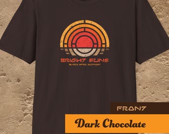 Bright Suns Aurebesh Sunrise - Unisex Cotton Crew