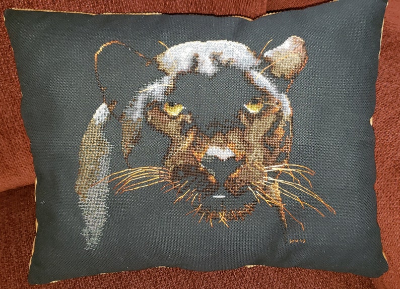 black panther throw pillow