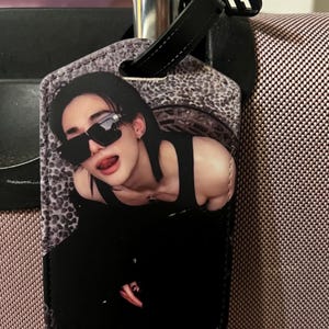 K‑Pop luggage tag, Stray Kids travel tag, Bias Gift, Fan made Merch