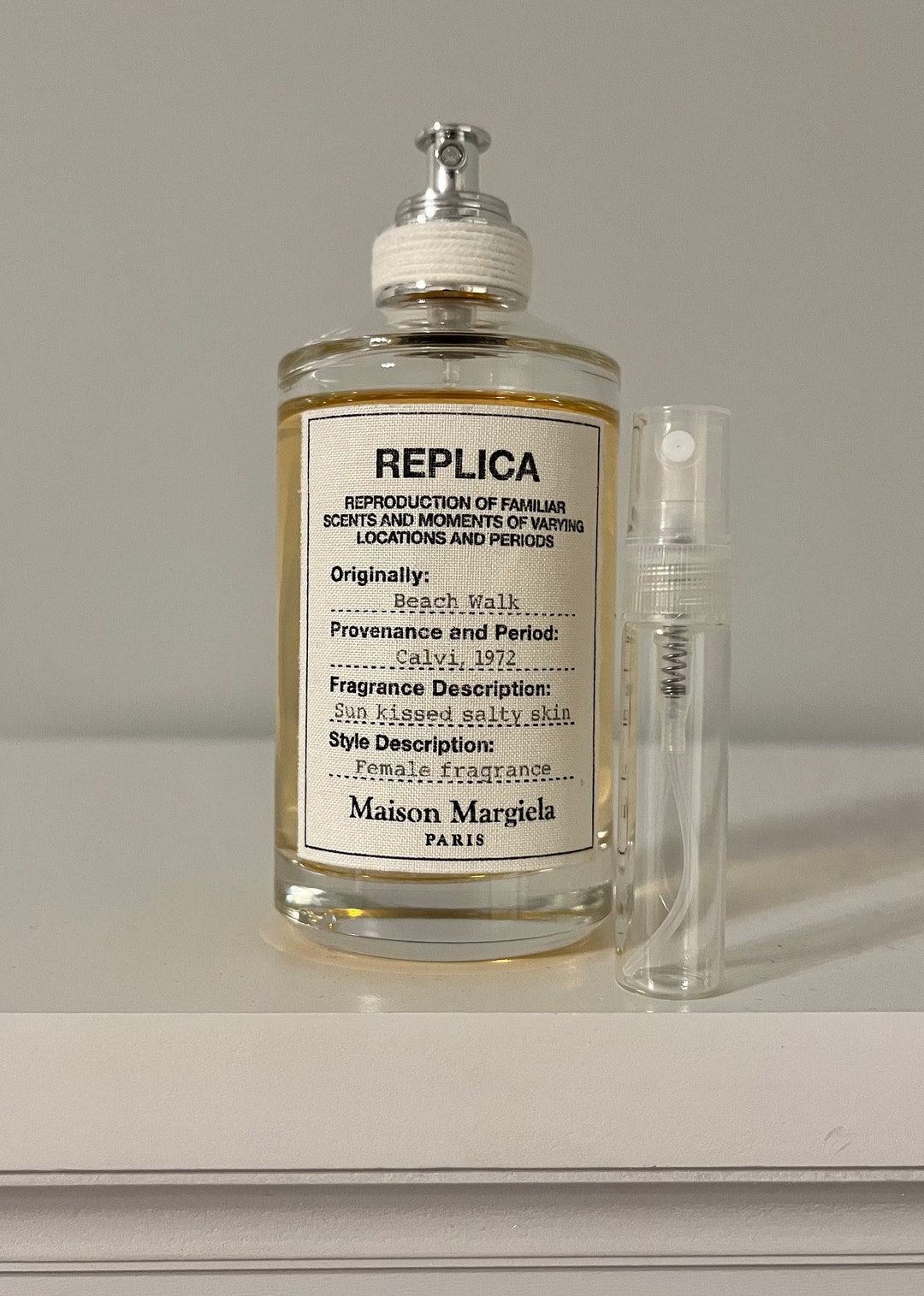 Maison Margiela Replica Beach Walk Perfume Sample Travel Size - Etsy