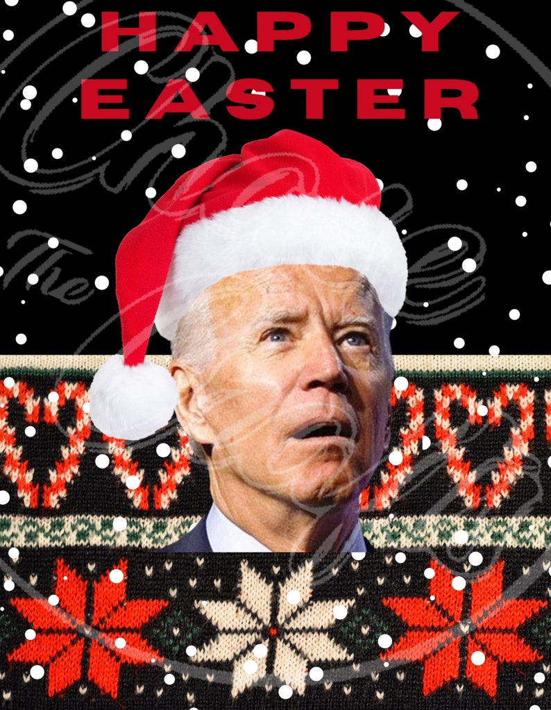 Joe Biden Happy Easter PNG SVG Etsy UK
