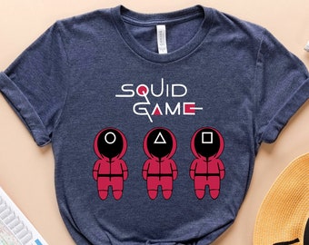 C S Nokiwiqis Squid_Game Costume Set Bambini Adolescenti Adulto Tuta TikTok Pagliaccetto Cosplay Tuta Unisex T Shirt Felpa e Pantaloni