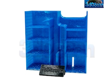 Kit cestello per supporti stampati in 3D 3d0cean per Fluval Flex 15g con Flow Director
