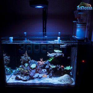 Fluval Evo 13.5g Custom Glass Lid Riser Clips