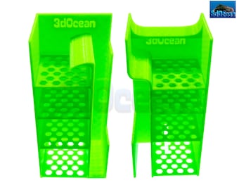 3d0cean 3D Printed Media Basket Kit for Fluval Flex 15g with Flow Director