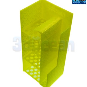 Fluval Evo 13.5g 3d Printed Chamber 2 Media Basket With Shelves & Backwall Plug