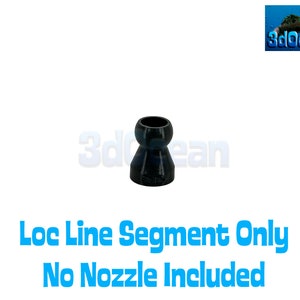 Schnursegment für Fluval Evo, Spec, Flex und andere Aquarien einzeln 1,2cm oder 1/2&quot;