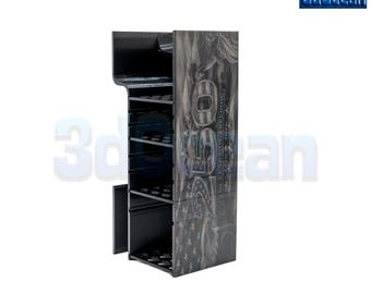 USA Flag 3d0cean Chamber 1 Media Basket for Fluval Evo 13.5g Aquarium 3D Printed 250