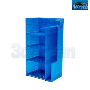Fluval Flex 15g 3d Printed Chamber 2 Media Basket With Shelves & Flow Director