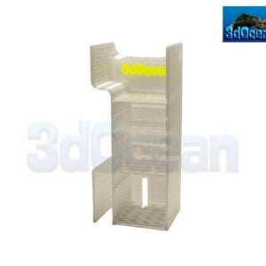 3d0cean Media Basket for Fluval Evo 13.5g Aquarium 3D Printed Chamber 1