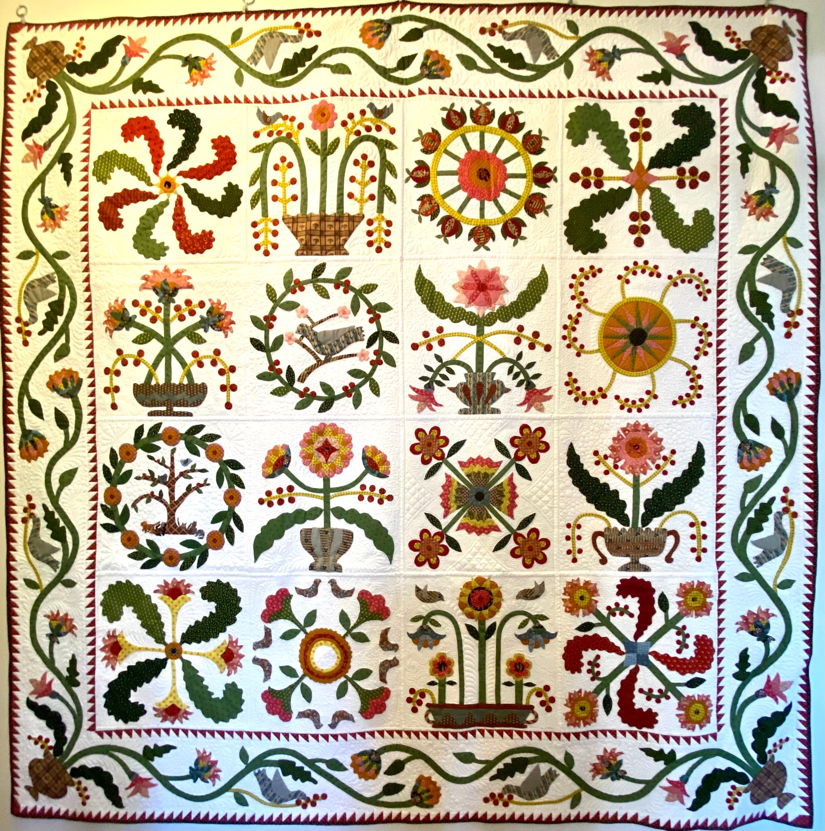 Baltimore Blooms Pattern - Etsy