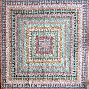 Reise um die Welt Quilt Anleitung *Physisches Muster *