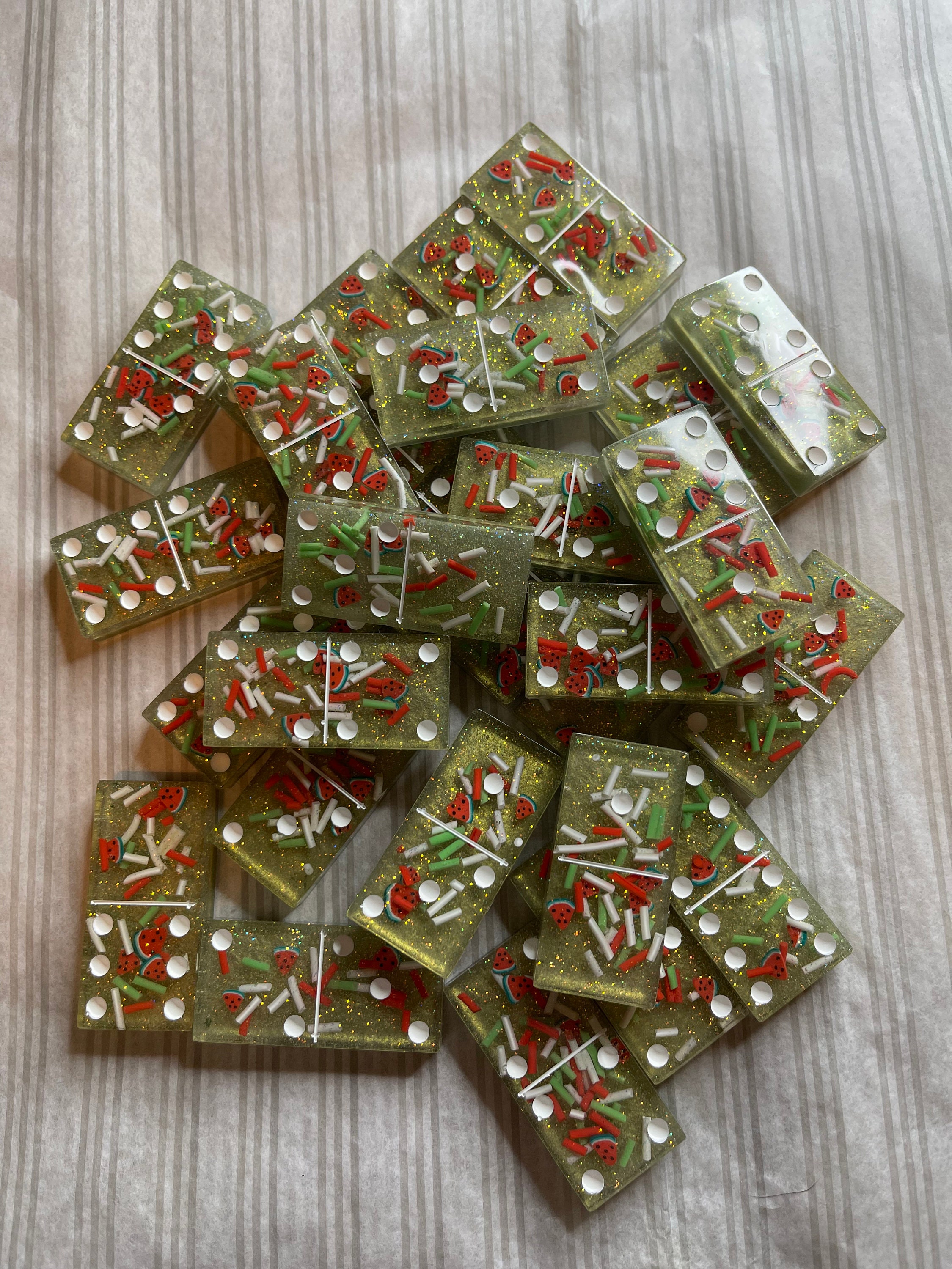 Handmade Domino Set - Etsy