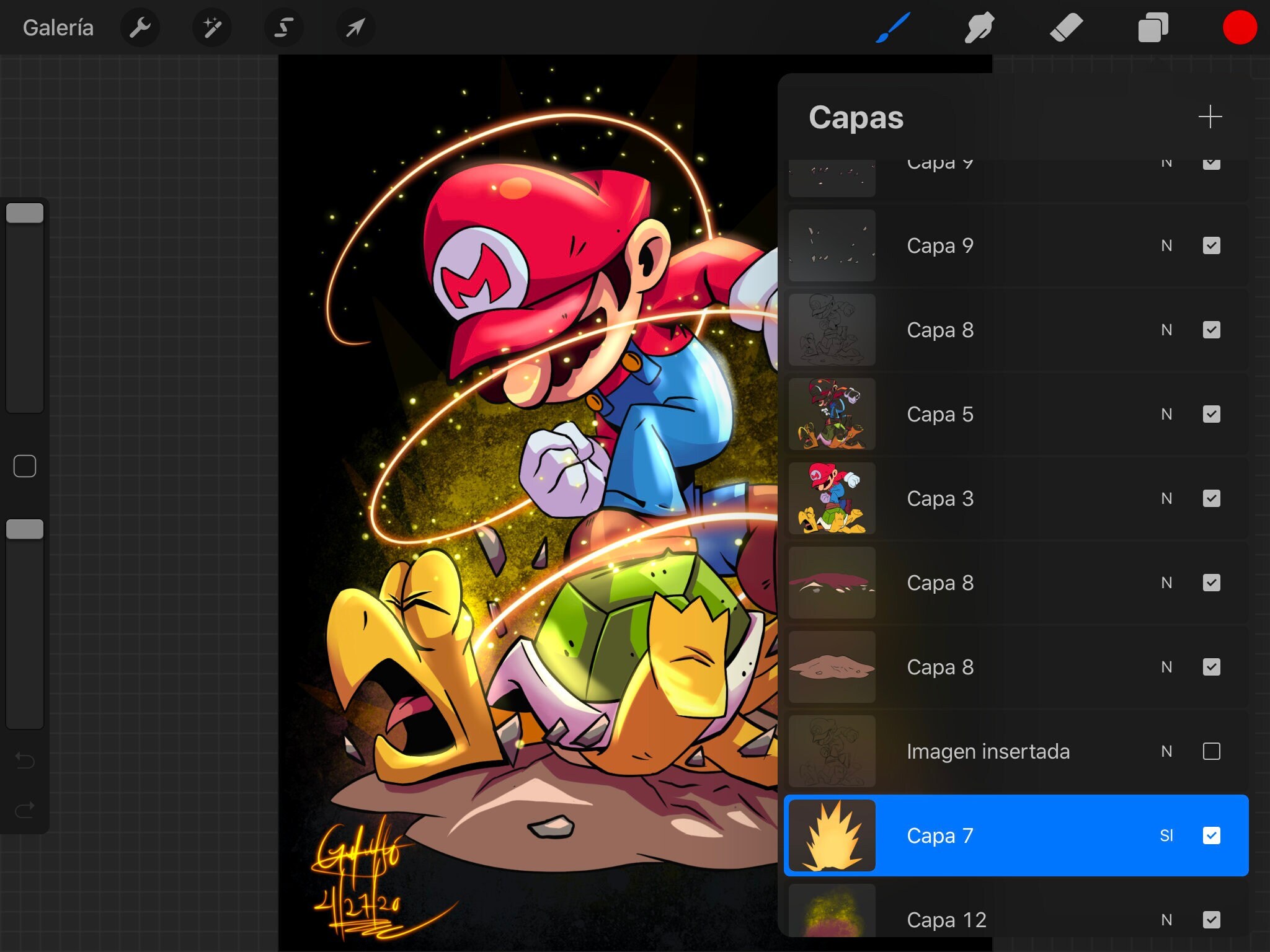 Psds Mario Mario Bros PSD, PNG Ilustracion De Mario Bros - Etsy