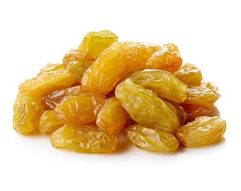 All Natural Jumbo Golden Raisins – No Sugar Added