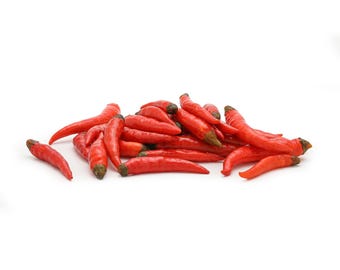 NUTS U.S. – Whole Red Chili Pepper Chips | Extra Crunchy | All Natural | Non-GMO | No Additives