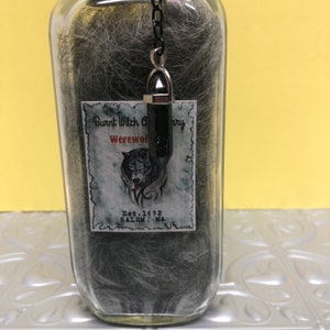 Werewolf Fur Potion Bottle