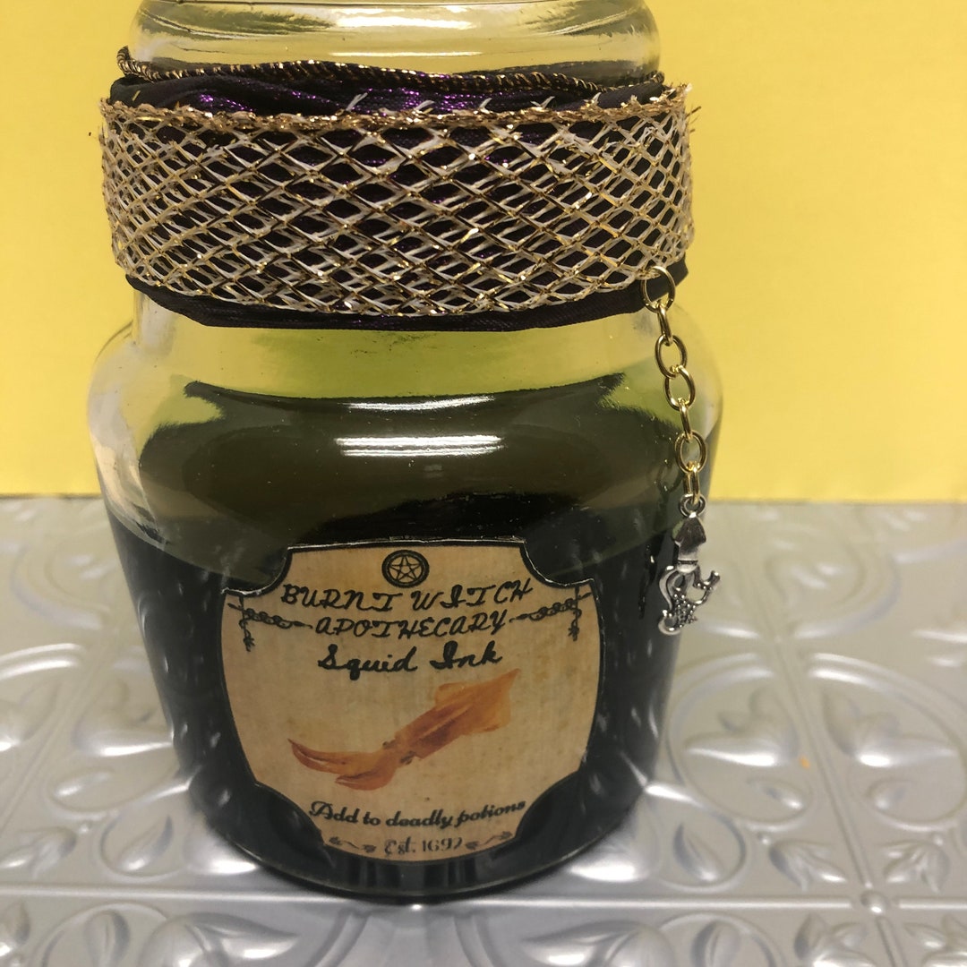 Squid Ink Container Squid Ink Potion Bottle - Etsy
