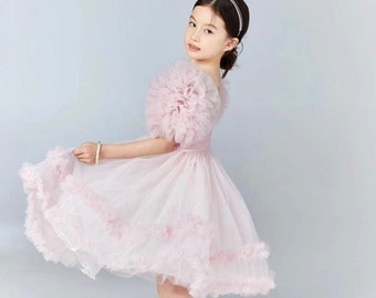 LISTO PARA ENVIAR: vestido de cumpleaños para niñas, vestido de princesa para niñas, disfraz de princesa, vestido especial para niños, vestido de cumpleaños para niños, vestido rosa para niñas