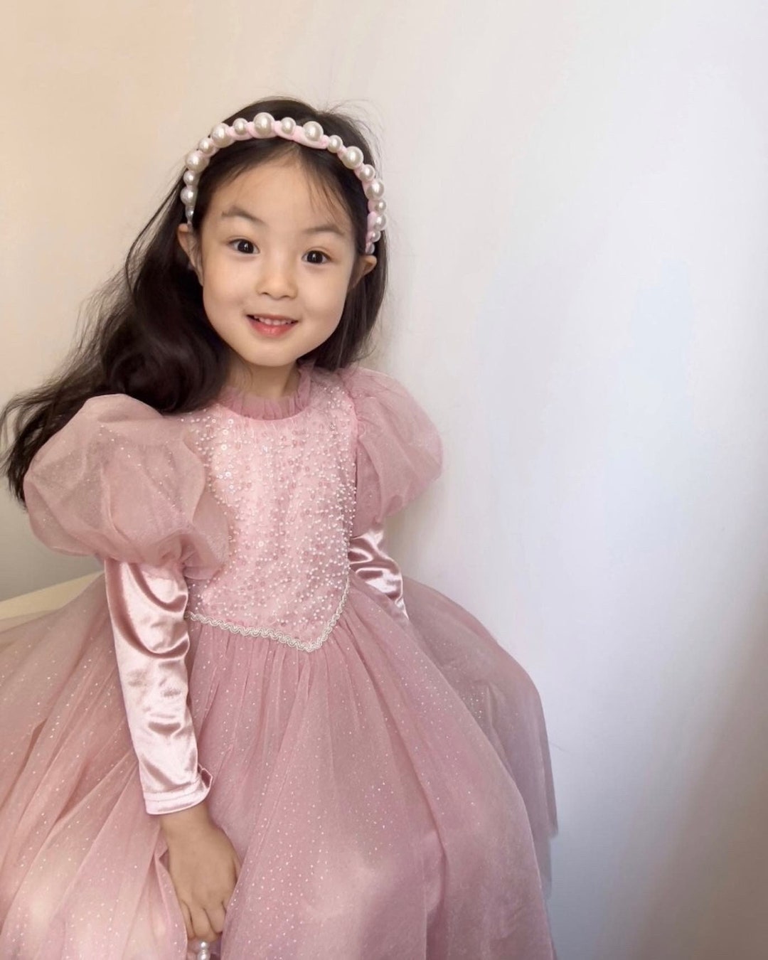 girls pink carolyn dress