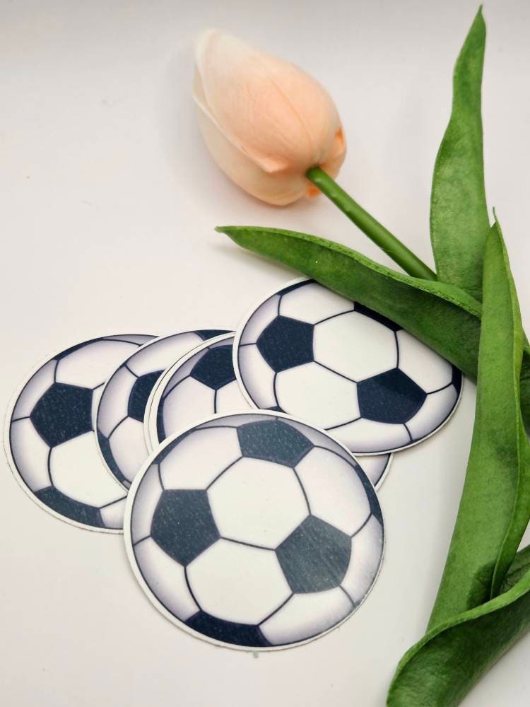 Soccer Ball Sticker Water Proof Laptop Decal Hydro Flask Sticker