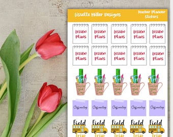 Teacher Planner Sticker Sheet