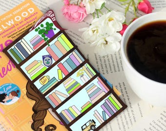 Gilmore Girls Themed Bookshelf Tracker Bookmark | Reading Habit Tracker Bookmark | Book Lover Gift | Book Tracker Bookmark