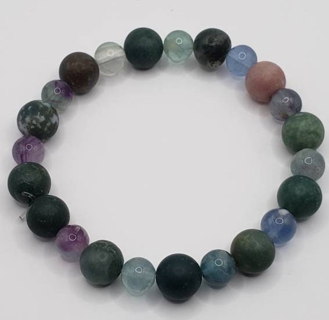 Fluorite detoxifying wrap bracelet deals