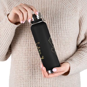 Botella de agua Tai Tai Tarot de 22 oz con temática de tarot, ideal para viajes, regreso a clases, universidad, aislada, a prueba de fugas, portátil, para bebidas frías y calientes.