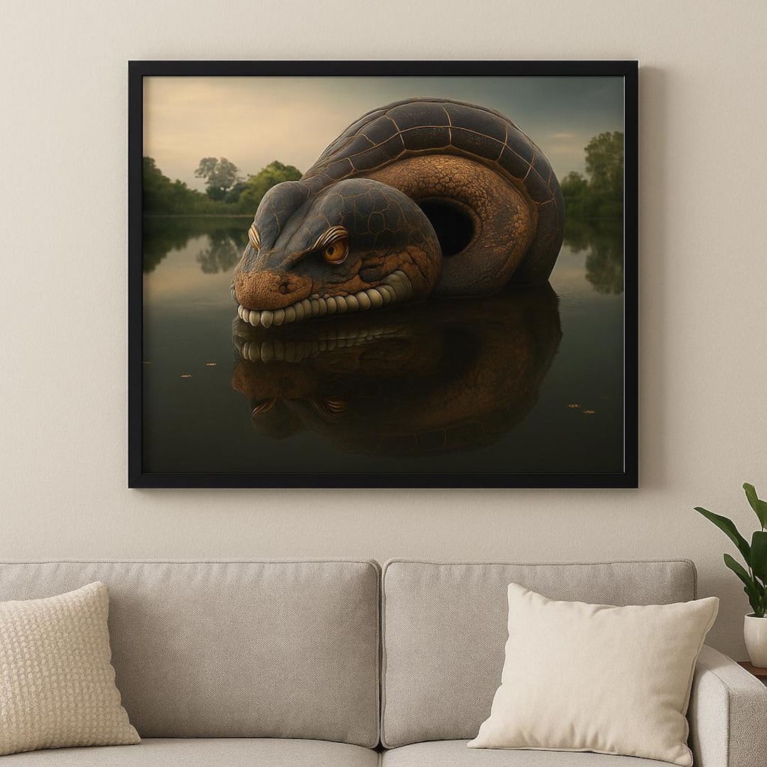 超巨大ヘビの皮 アートコレクション 180cm 10％値下げしました 巨大ティタノボア蛇 | ダークな美的ファンタジー コレクターズアート