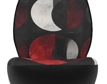 Fundas para asientos de coche Blood Eclipse: Diseño lunar gótico