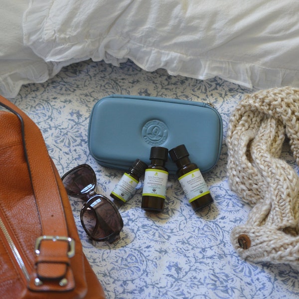 Essential Oils Leather Case Etsy