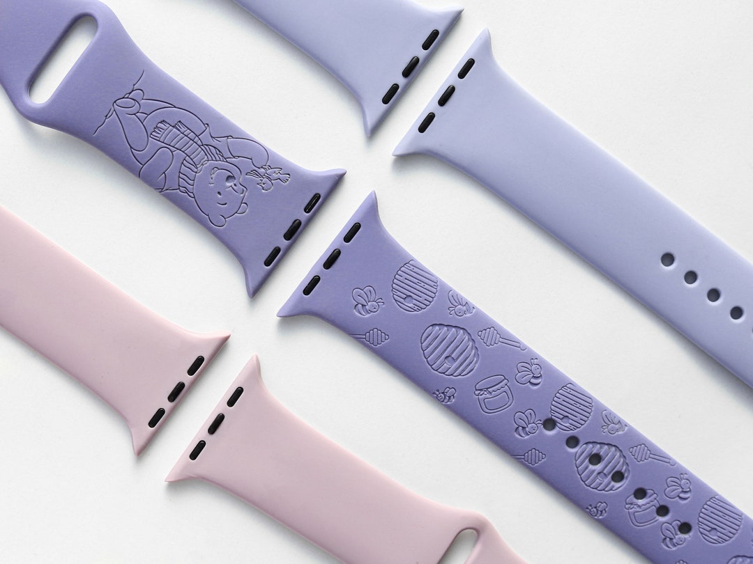 Disney Apple Watch Banddisney Winnie the Pooh Silicone Watch Etsy
