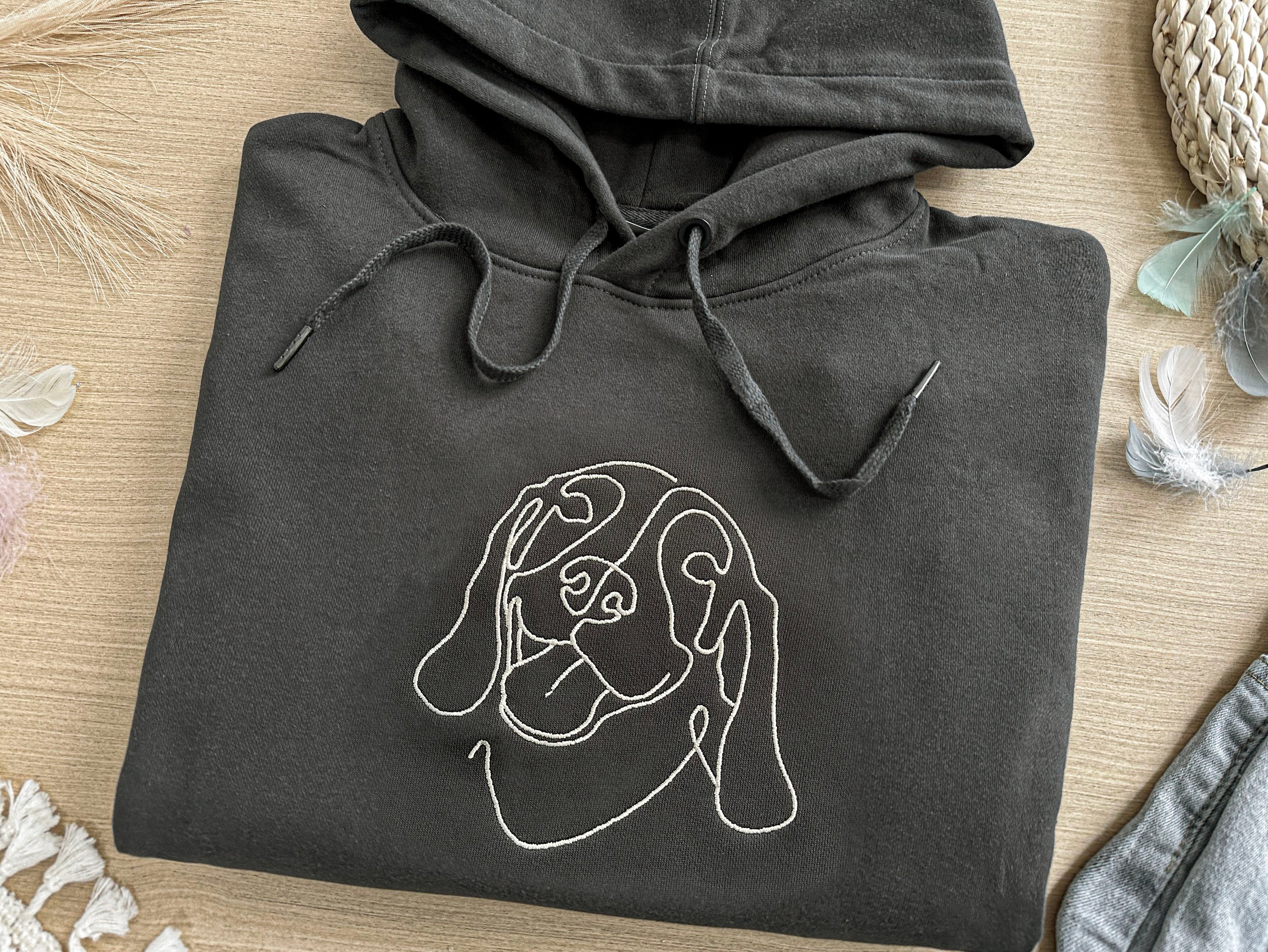 Discover Custom Dog Hoodie, Pet Outline