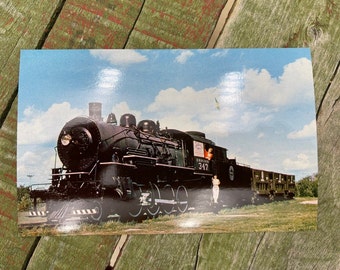 Lot de 40 cartes postales de locomotive au charbon, extraction de minerai de fer, neuf, ancien stock, hors circulation, locomotive au charbon, MN Mining Museum, Chisholm, MN