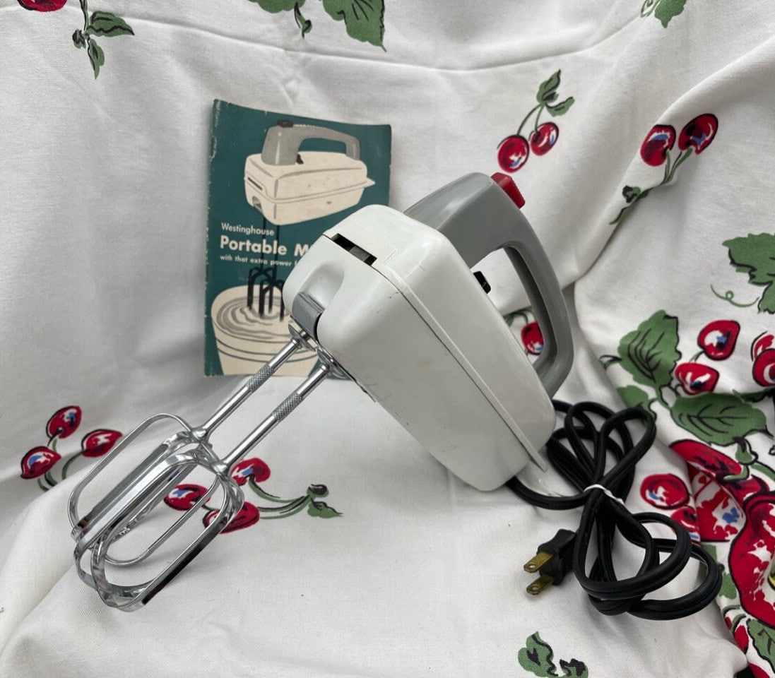 Manual Hand Mixer, Stainless Steel Hand Crank For Cooking White