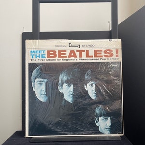 Vintage Meet The Beatles LP Record Album, Capitol Vinyl Album, Vintage Vinyl, ST-2047, Stereo, Shrink Wrap, Original, Scranton Los Angeles
