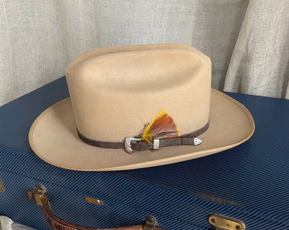 Vintage John B. Stetson Hat 3X Beaver 