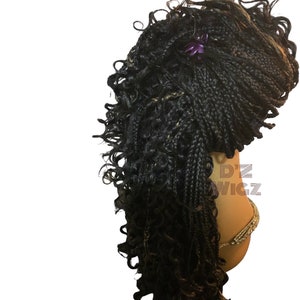 Peruca estilo trança boho mix 24"