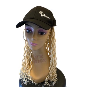 silky loc hat wig