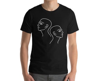 Short-Sleeve Gemini Unisex T-Shirt